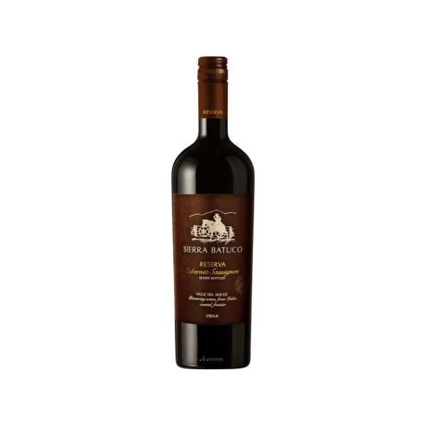 Vino Cabernet Sauvignon Sierra Batuco Reserva de la casa